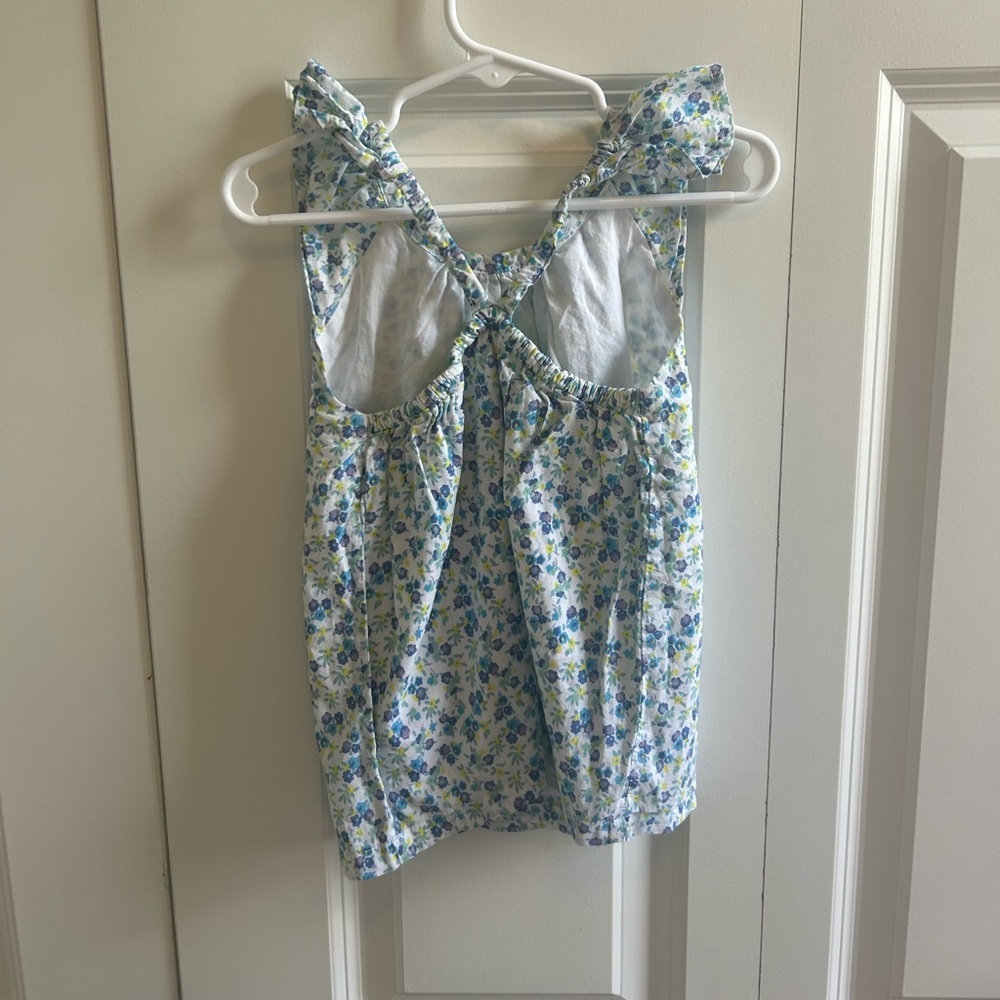 Mini Boden floral shirt size 3-4 - Picture 4 of 5